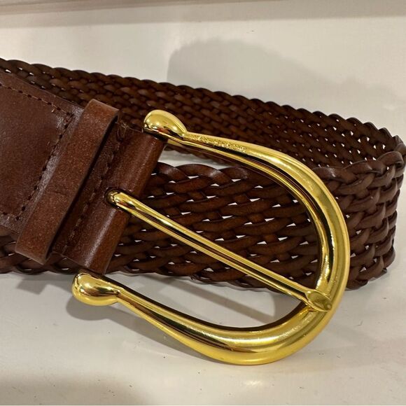 Michael Kors | Braided Leather Belt 40” Excellent condition uni 551359 - Picture 4 of 7